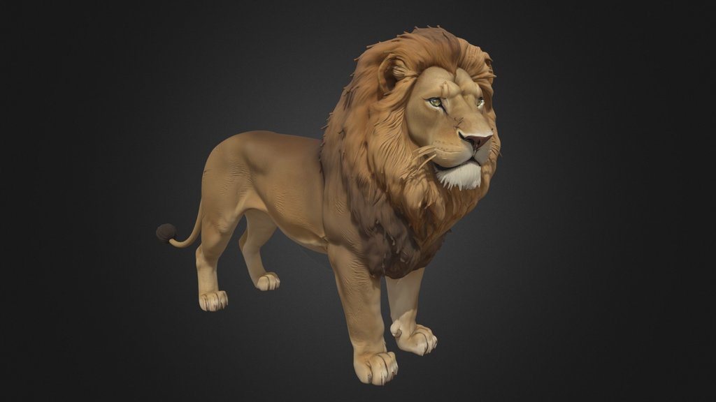 Lion Neutral Standing Pose