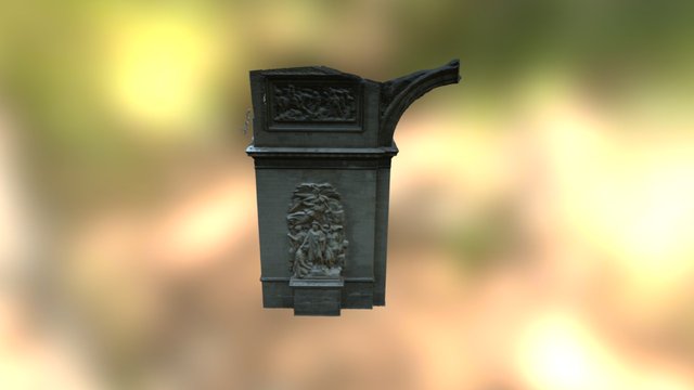 Arc de Triompe Objet 3D Model