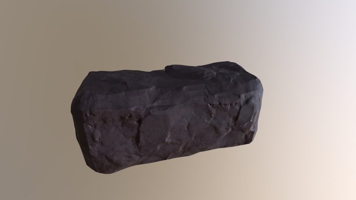 Rough Elder stone 3D Model