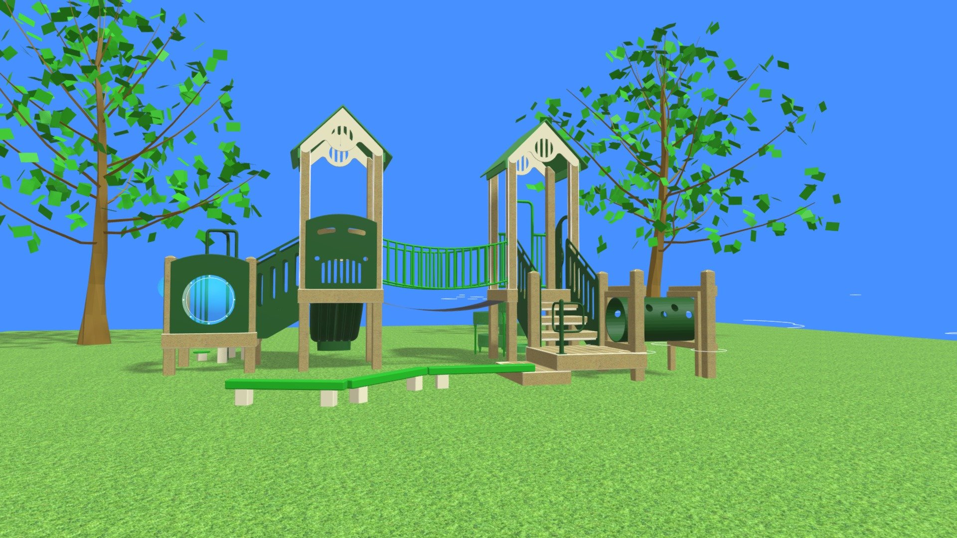 Oak Hill — Sketchfab embed 3D viewer