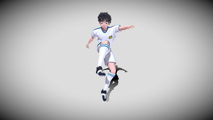 Captain Tsubasa 3D Model