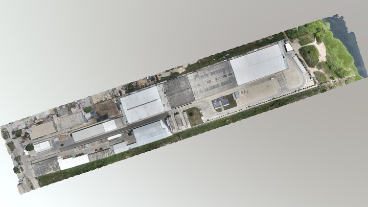 Manufacturing Plant Barranquilla 0901018 M2-IP 3D Model