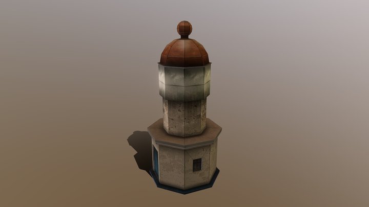 Vuurtoren 3D Model