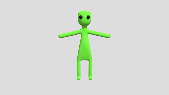 Alien Boi 3D Model