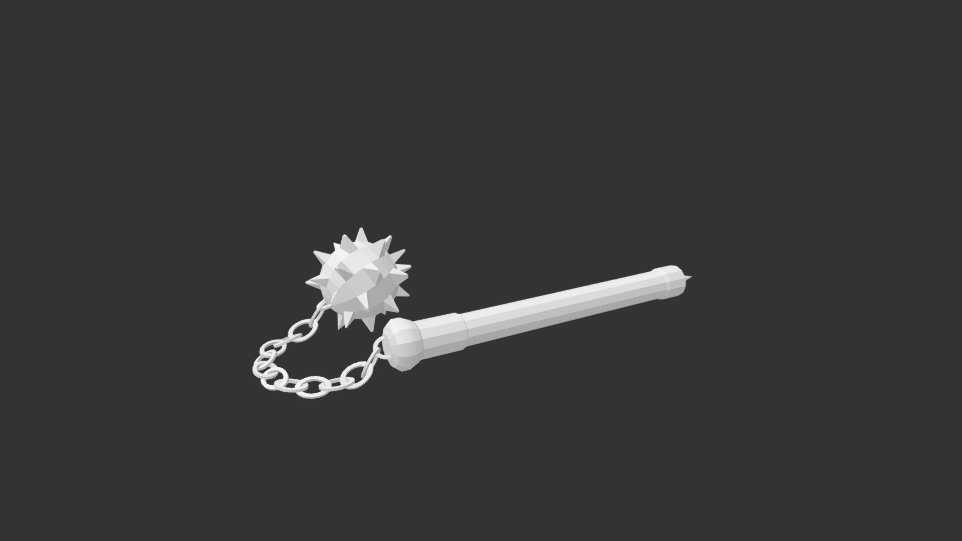 Low Poly Morning Star