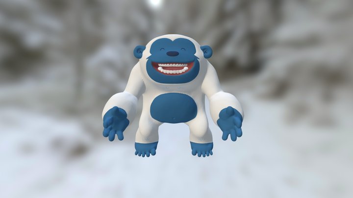 Mr. M (Yetti version) 3D Model