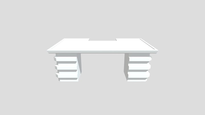 Table Scifi 3D Model