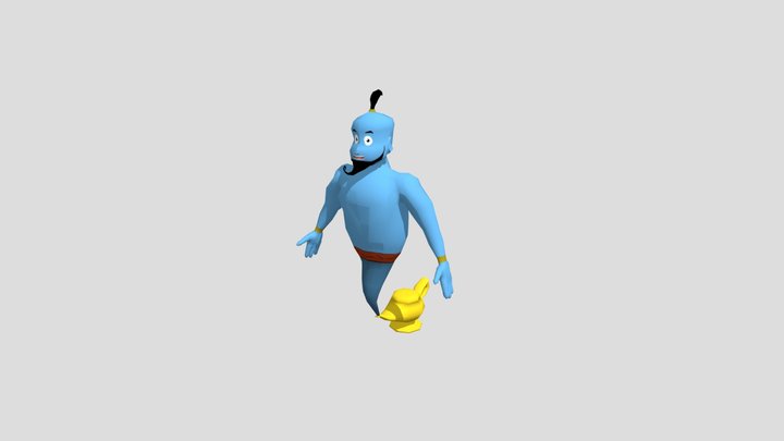Genie_model 3D Model