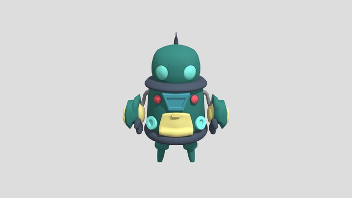 おもちゃのロボット Toyrobot 3D Model