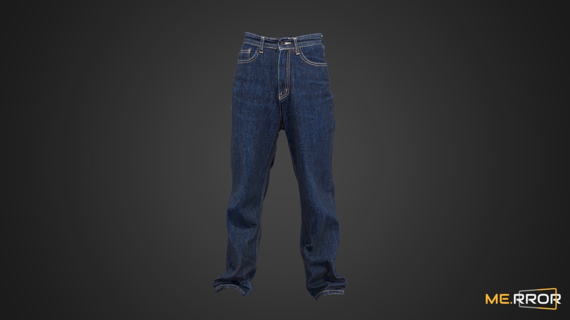 long Jeans - Buy Royalty Free 3D model by ME.RROR Studio (@merror ...