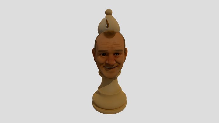 chesspiece bisshop dirk – Modelo 3D gratuito STL