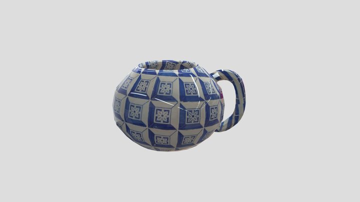 Mug Text 3D Model