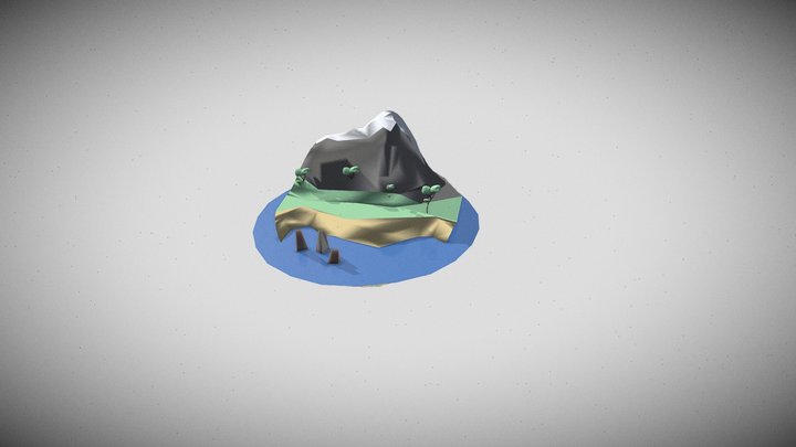island fin 3D Model