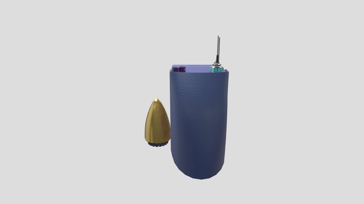 Science Fiction Building 3D Model