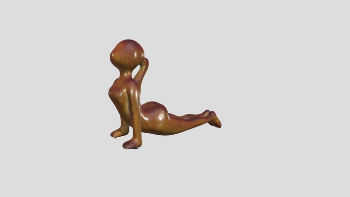 פסל יוגה- סריקה- הגר עמיבר- סמסטר ב 3D Model