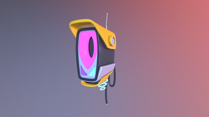 Stop Light 3D Model