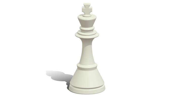 King - Staunton Full Size Chess Set.