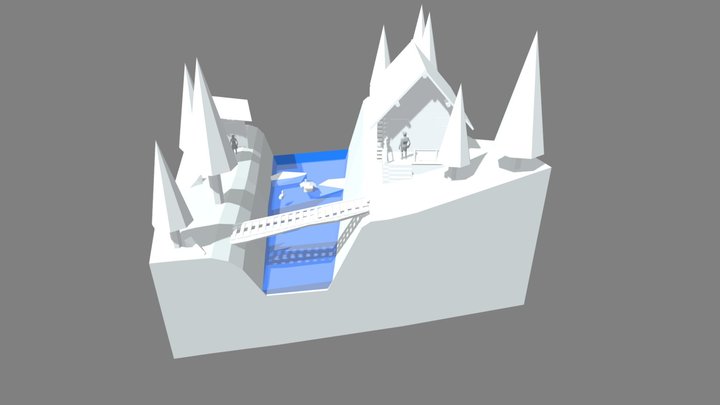 FOREST LONER - Diorama and House Update 3D Model