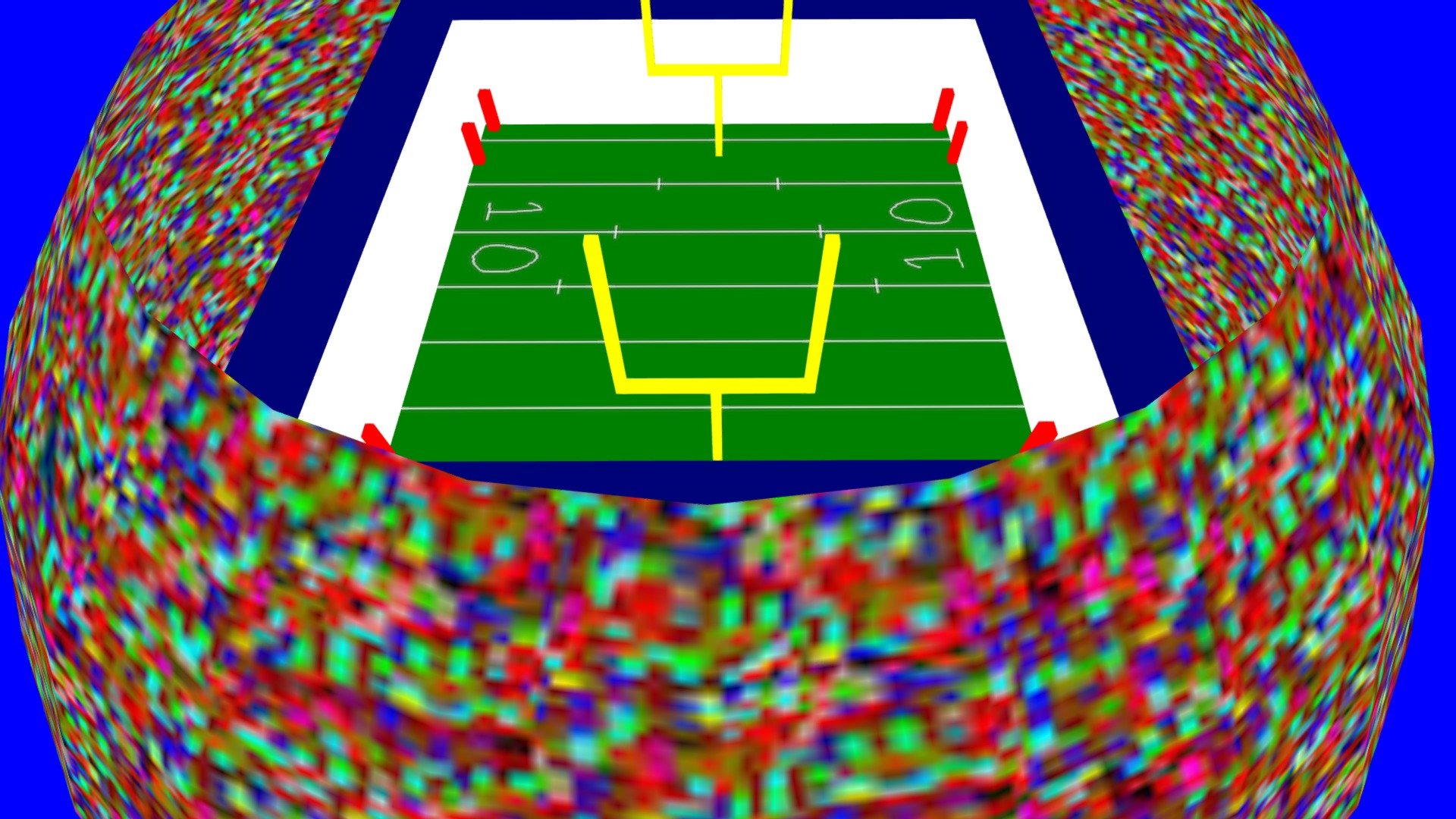 NFL Football Field/Spongebob Halftime Background - Download Free 3D ...