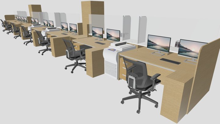 민원대16286-1200-1550 3D Model