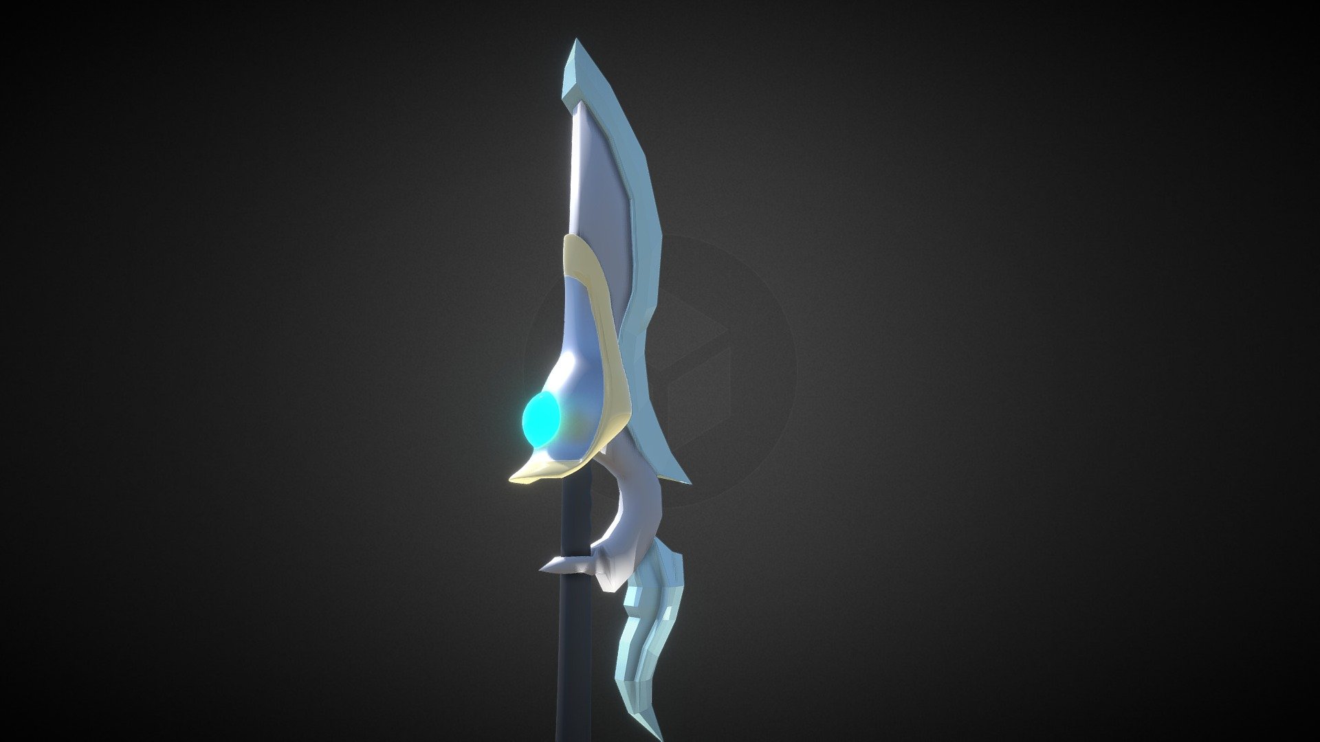 Sword Of Light - low poly - Download Free 3D model by Helyx Silveira ...