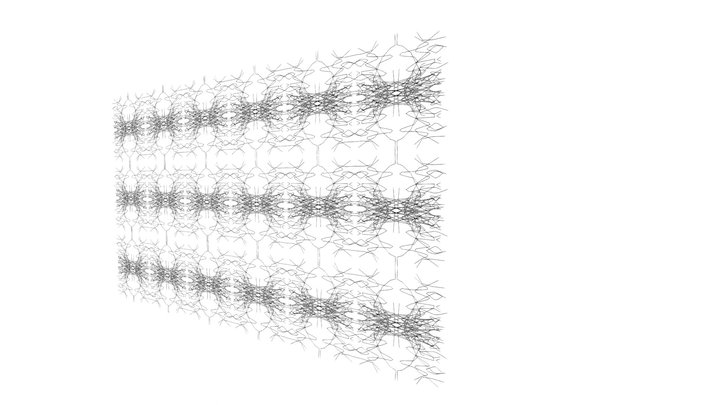 Mirror Montage [Wire Mesh] 3D Model
