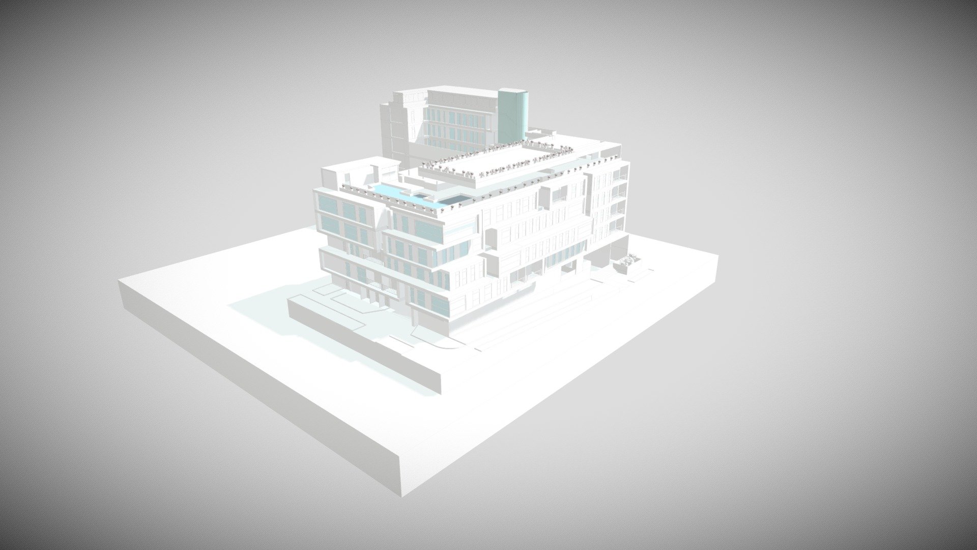 HOTEL CLICKCLACK Poblado .Medellín Colombia 3D model by ordonez10