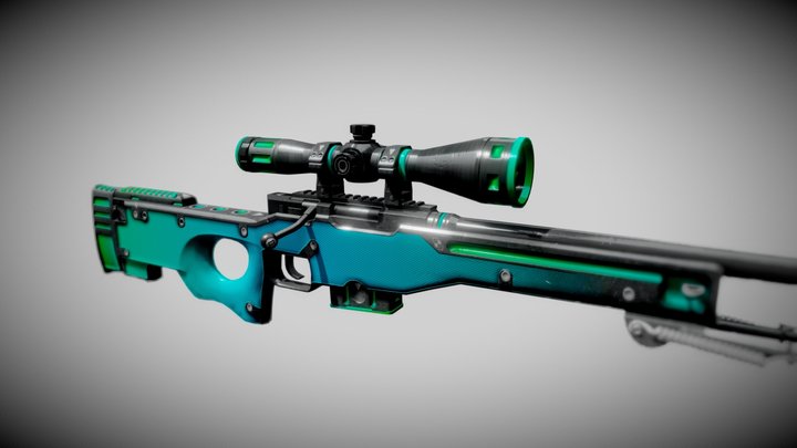 AWP | Oceanarium 3D Model