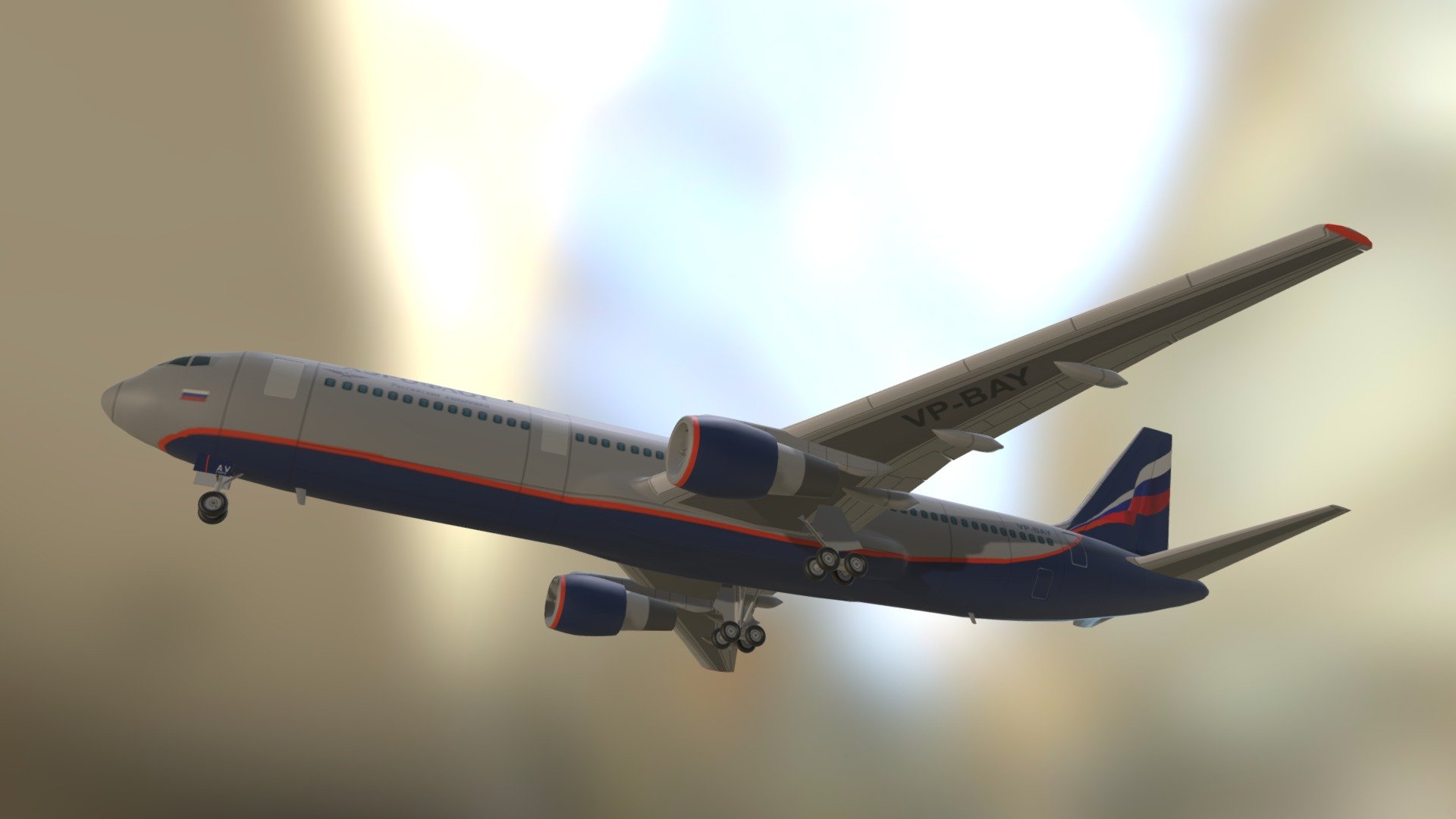 Boeing767 - Download Free 3D Model By Manilov.ap [cc2c62f] - Sketchfab