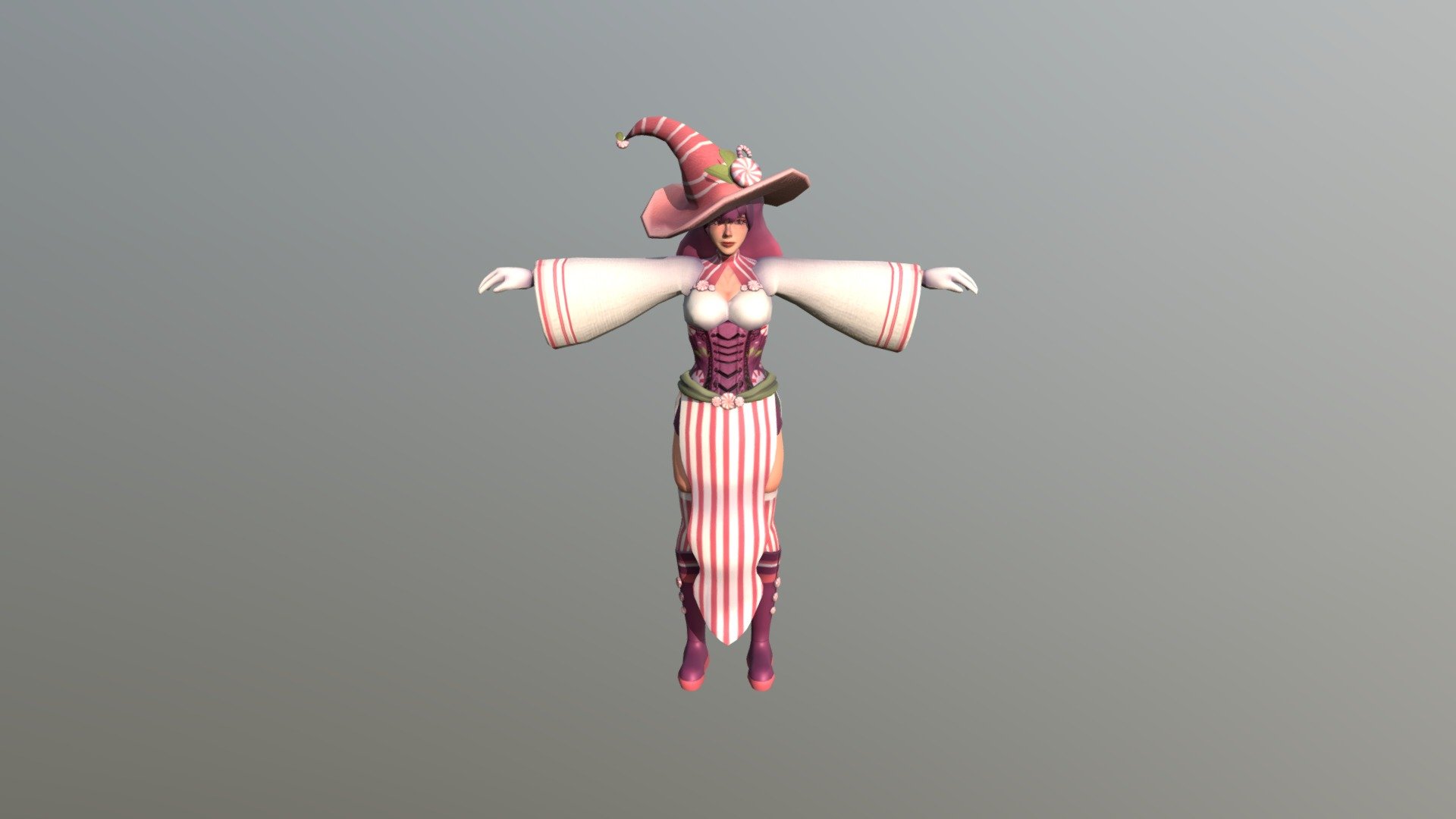 witch - 3D model by soapyyy [cc2c859] - Sketchfab