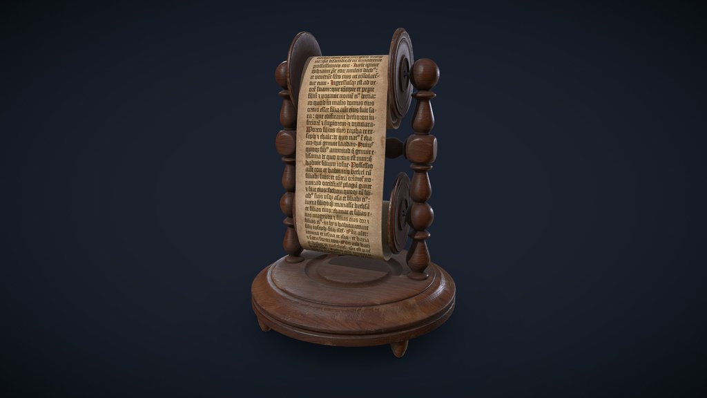 Scroll holder