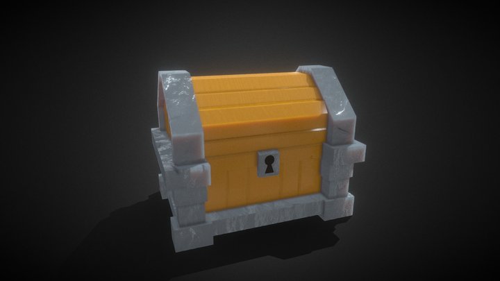 Game Chest 3D Model