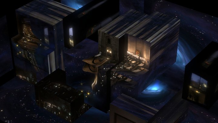 memory space 3D Model