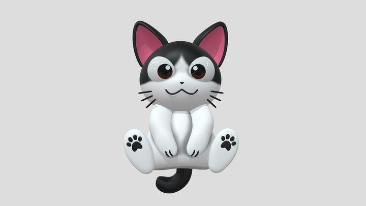 Cat 3D Model