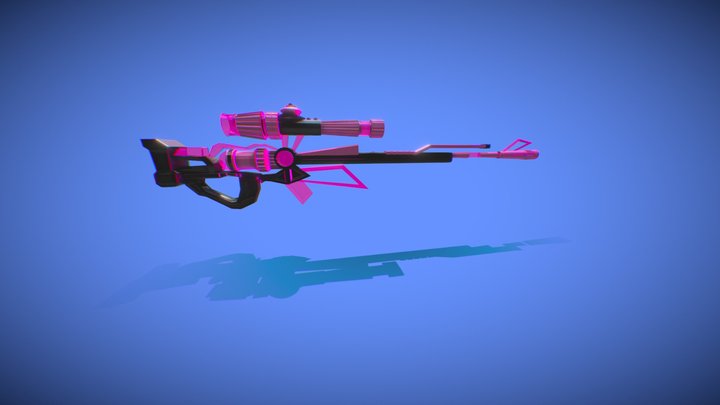 Pink Sniper 3D Model