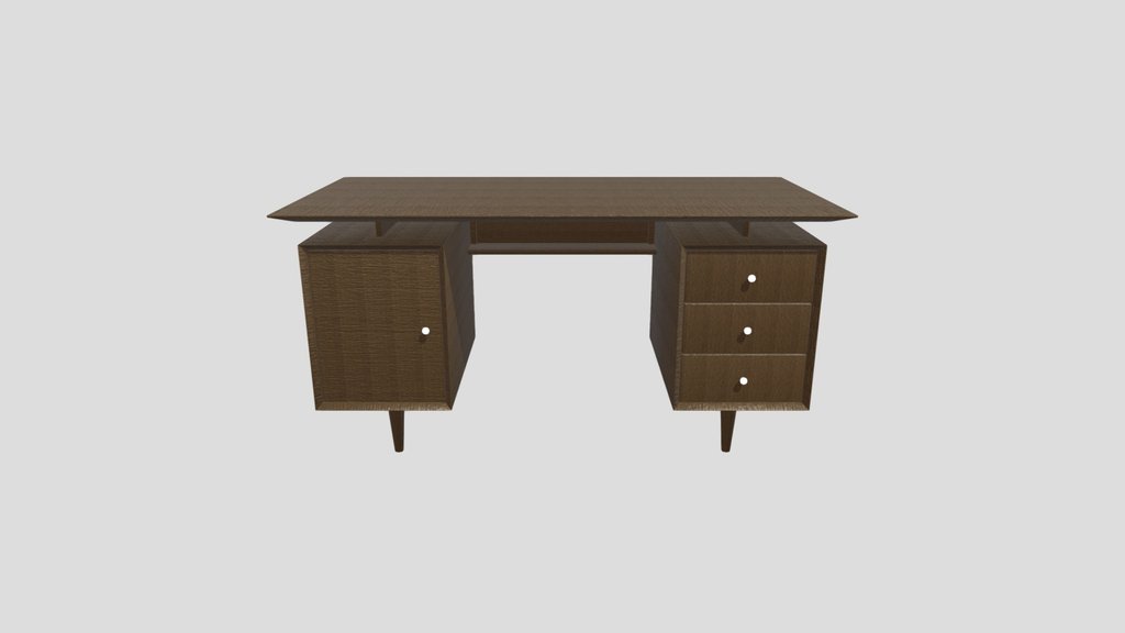Elegant Wooden Desk Table