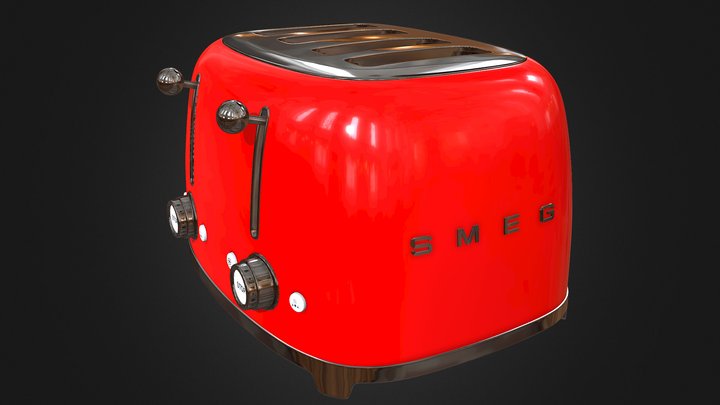 Smeg tostadora – Free 3D Model STL