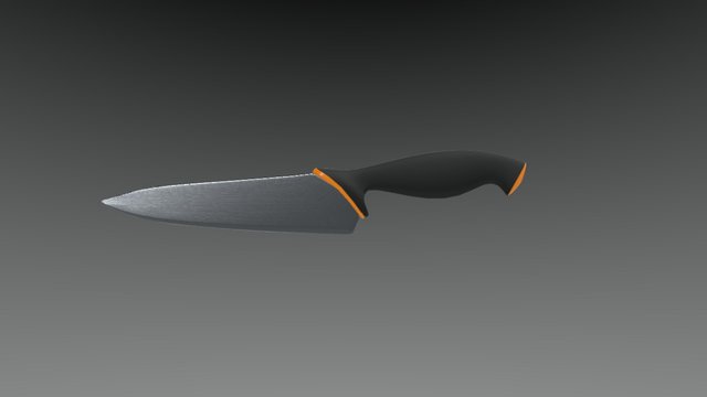 chef knife 3D Model