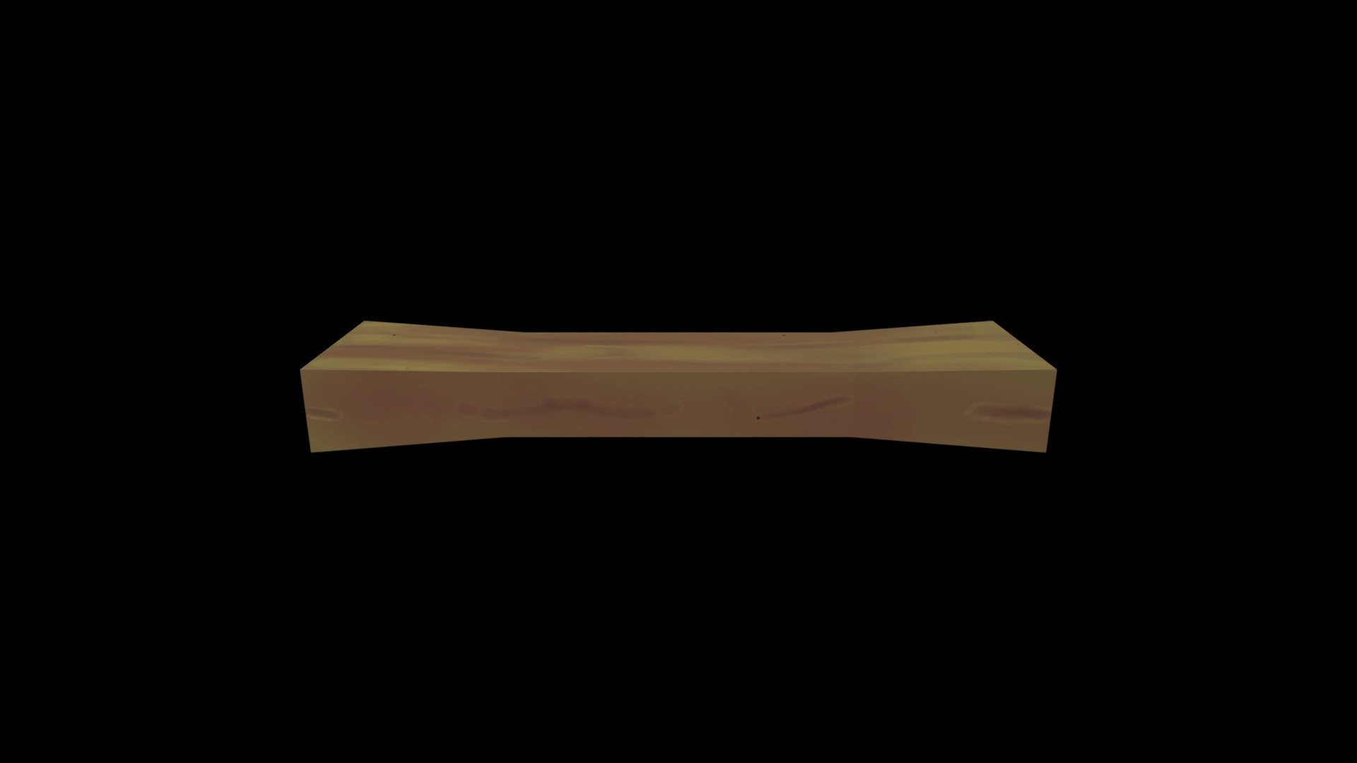 Madera pintada a mano/Hand painted wood