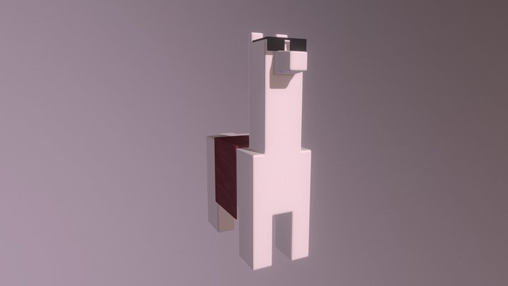 Alpaca 3D Model