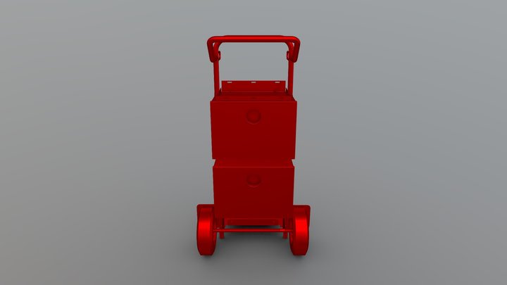 Caddy Safe 3D Model