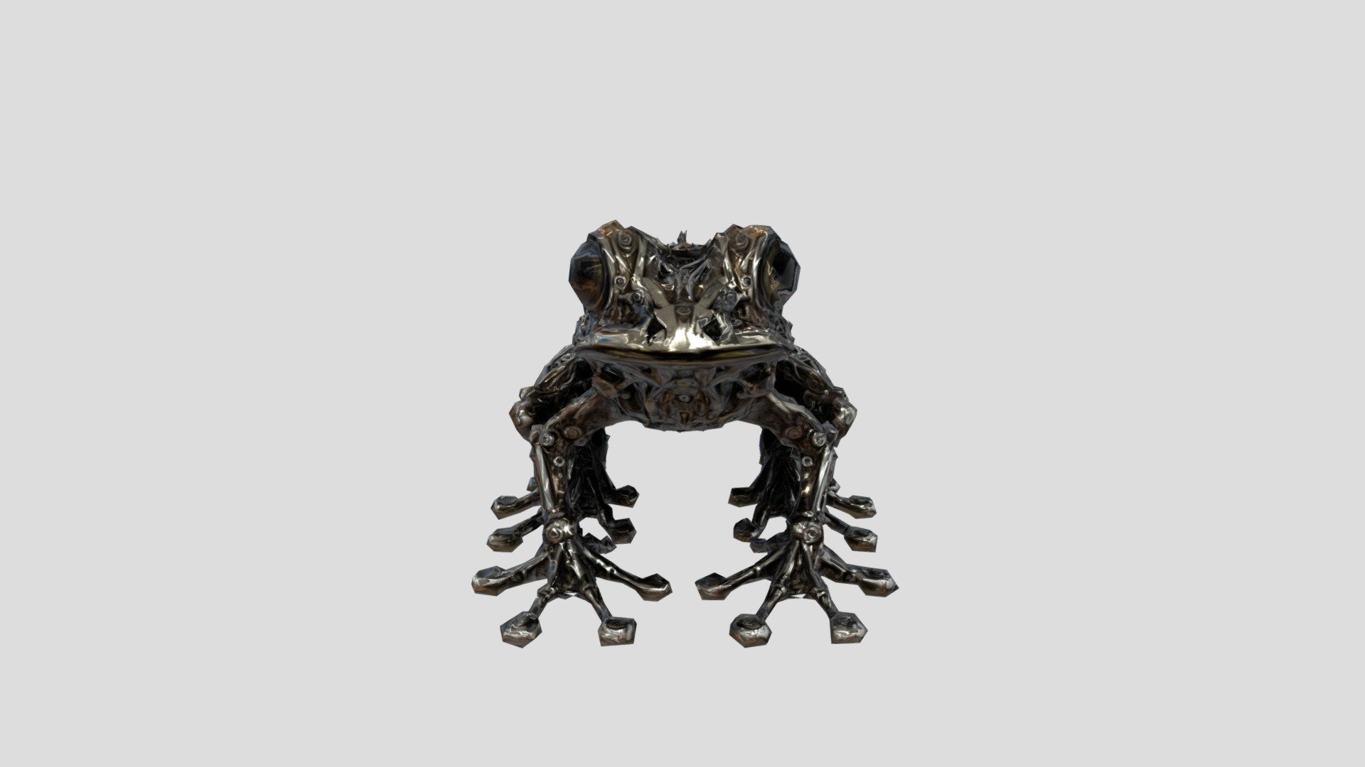 Clockwork Croaker - 3D model by arimar21ooo [cc33519] - Sketchfab