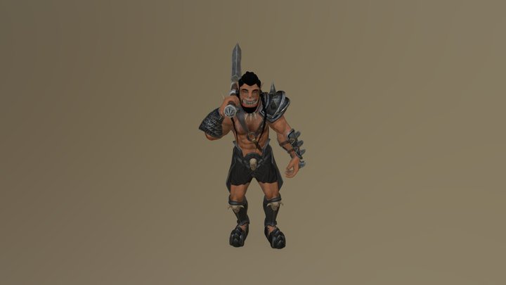 Orc_warrior 3D Model