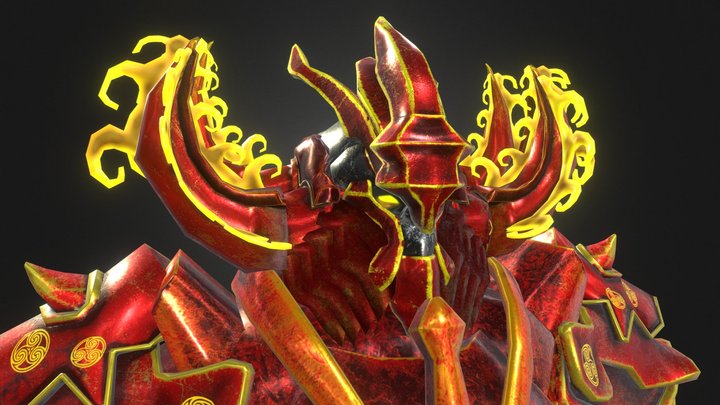 Red beast killer 3D Model