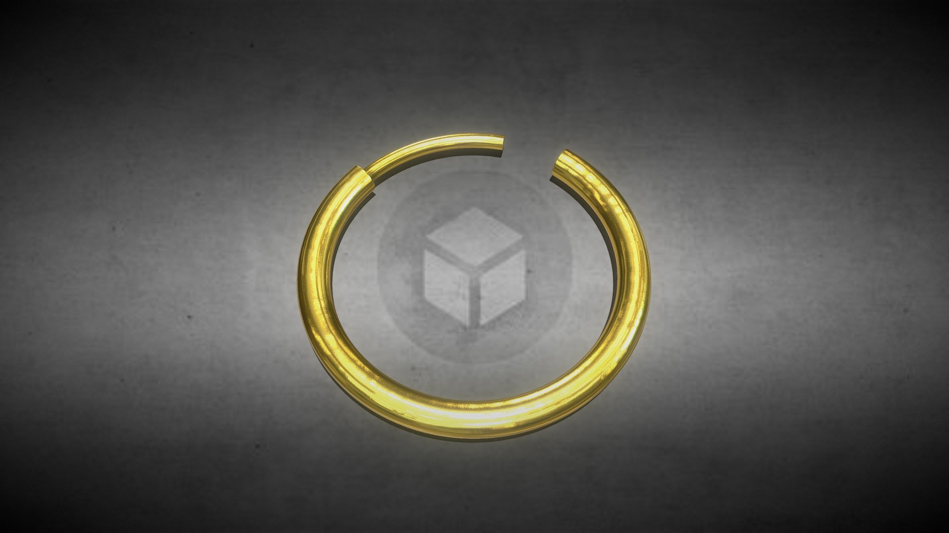 Golden Ear Ring