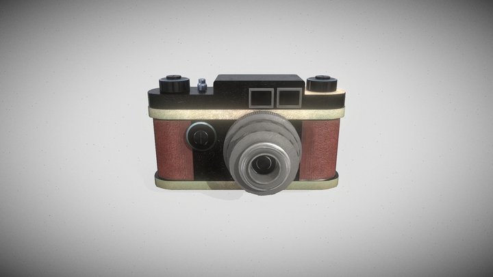 Vintage Camera 3D Model