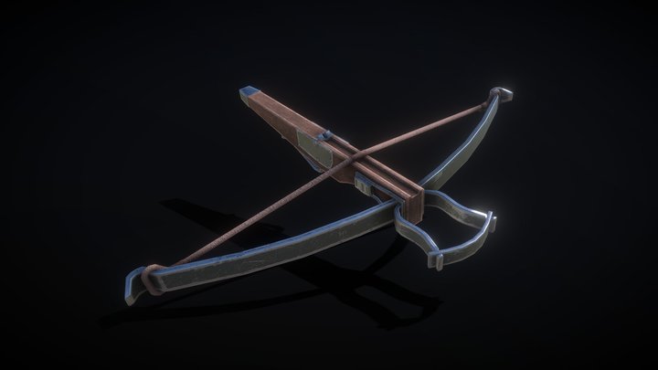 Medieval Crossbow 3D Model
