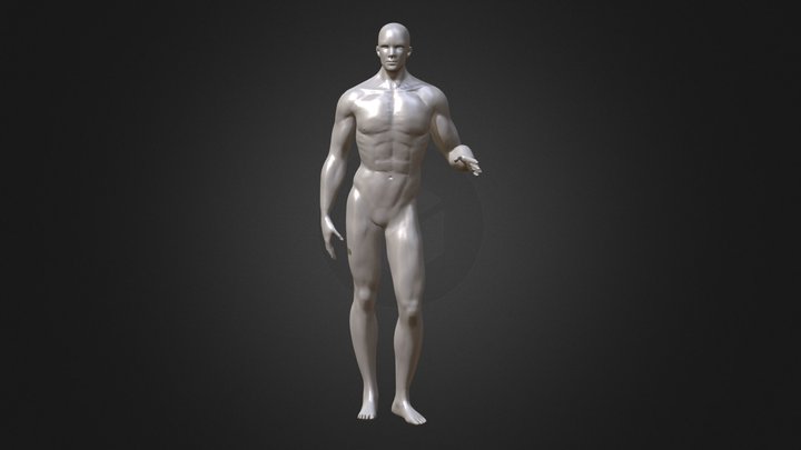 Male Pose 3D Model