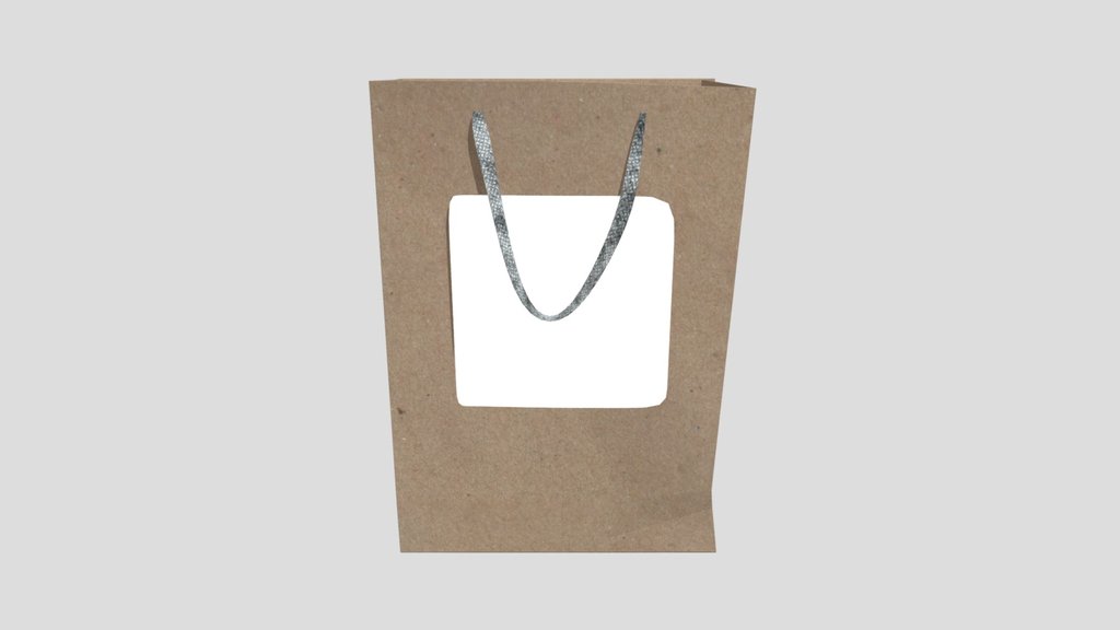 Brown Paper Bag Mockup
