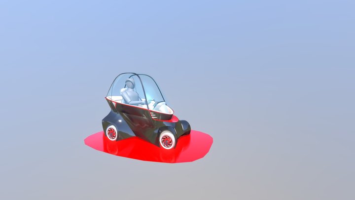 Nextgen micromobility vehicle 3D Model